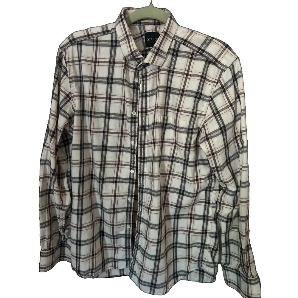 Spurr L Plaid Cotton  Shirt for Winter/Early Spring